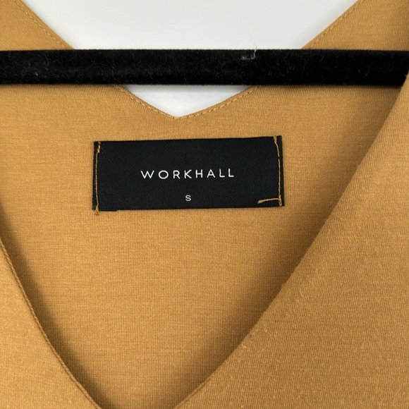 Workhall mustard yellow tank top - Picture 4 of 7